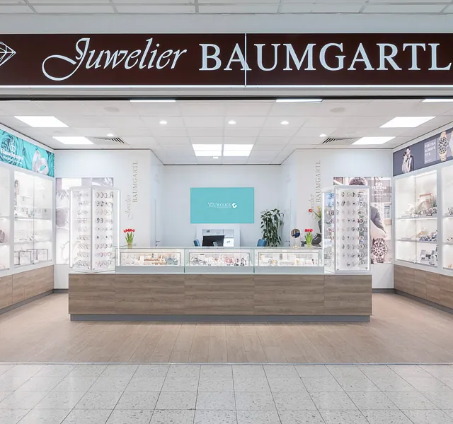 Filiale von Juwelier Baumgartl - Ausgewählte Schmuckstücke vor Ort für Sie in Borna, Altenburg, Zeitz, Merseburg, Meerane und Weißenfels und in unserem Online Shop